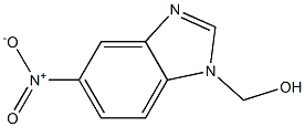 1-Benzimidazolemethanol,5-nitro-(6CI) Struktur