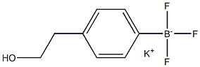 POTASSIUM 4-(2-HYDROXYETHYL)PHENYLTRIFLUOROBORATE Struktur