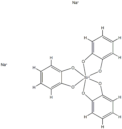 DISODIUM TRIS(1 2-BENZENEDIOLATO-O O')-& Struktur