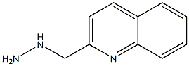 1-((quinolin-2-yl)methyl)hydrazine Struktur