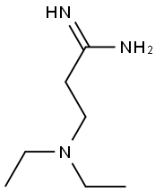 3-(diethylamino)propanamidine Struktur