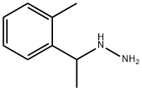 1-(1-o-tolylethyl)hydrazine Struktur