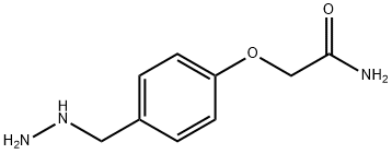 2-[4-(hydrazinylmethyl)phenoxy]acetamide Struktur