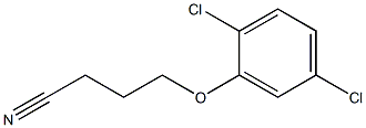 4-(2,5-dichlorophenoxy)butanenitrile Struktur