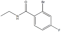 2-bromo-N-ethyl-4-fluorobenzamide Struktur