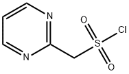 pyrimidin-2-ylmethanesulfonyl chloride Struktur