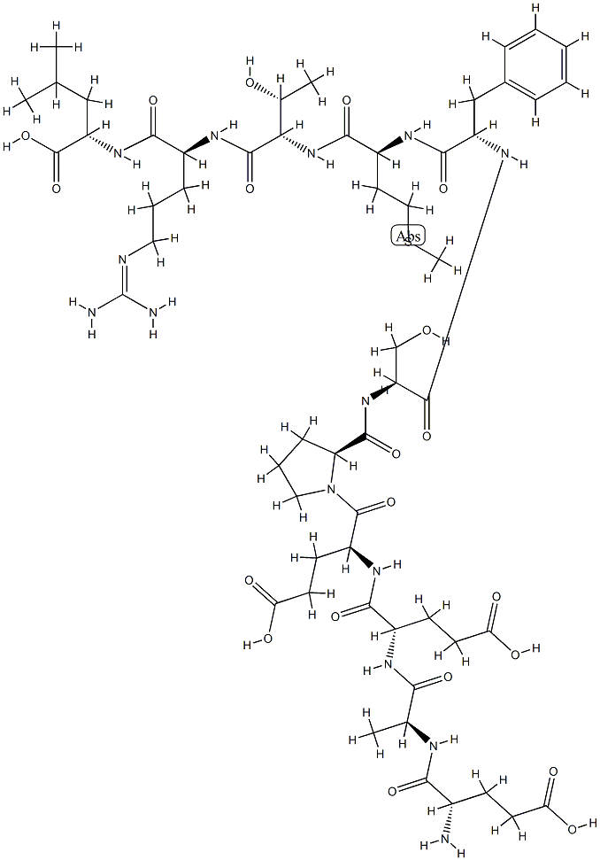 peptide II (Aplysia) Struktur