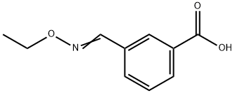 3-(ethoxy(imino)methyl)benzoic acid Struktur