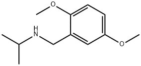 [(2,5-dimethoxyphenyl)methyl](propan-2-yl)amine Struktur