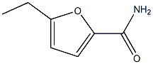 2-Furancarboxamide,5-ethyl-(9CI) Struktur