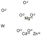 Cadmium oxide (CdO), solid soln. with magnesium oxide, tungsten oxide (WO3) and zinc oxide  Struktur