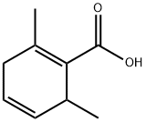 1,4-Cyclohexadiene-1-carboxylicacid,2,6-dimethyl-(6CI) Struktur