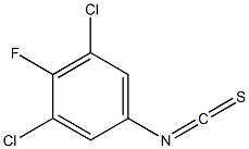 3,5-Dichloro-4-fluorophenyl isothiocyanate Struktur