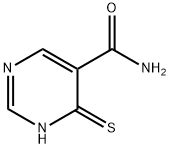 5-Pyrimidinecarboxamide,1,4-dihydro-4-thioxo-(9CI) Struktur