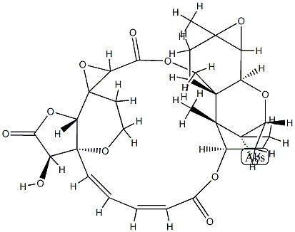 7',8'-Didehydro-14'-deoxy-2',3':9,10-bisoxy-2',3',9,10-tetrahydro-14'-oxovertisporin Struktur