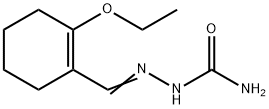 1-Cyclohexene-1-carboxaldehyde,2-ethoxy-,semicarbazone(6CI) Struktur