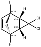 Tricyclo[3.2.1.02,4]oct-6-ene, 3,3-dichloro-, (1-alpha-,2-ba-,4-ba-,5-alpha-)- (9CI) Struktur