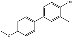 [1,1-Biphenyl]-4-ol,4-methoxy-3-methyl-(9CI) Struktur