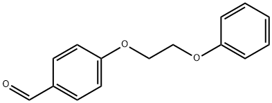 4-(2-phenoxyethoxy)benzaldehyde Struktur