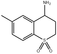 4-Amino-6-Methyl-3,4-Dihydro-2H-1Lambda(6)-Benzothiopyran-1,1-Dione(WX604084) Struktur