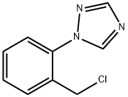 1-[2-(chloromethyl)phenyl]-1H-1,2,4-triazole Struktur