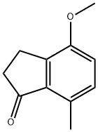 1H-Inden-1-one, 2,3-dihydro-4-methoxy-7-methyl- Struktur