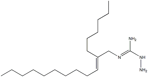 N-decylidenimino-N'-1-octylguanidine Struktur