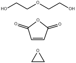 2,5-Furandione, polymer with oxirane and 2,2-oxybisethanol, ammonium salt Struktur