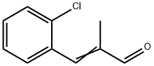 2-Propenal, 3-(2-chlorophenyl)-2-Methyl- Struktur