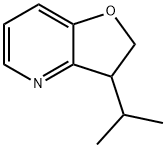 Furo[3,2-b]pyridine,2,3-dihydro-3-(1-methylethyl)-(9CI) Struktur