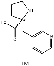 (R)-Alpha-(3-Pyridinylmethyl)-Pro2HCl Struktur