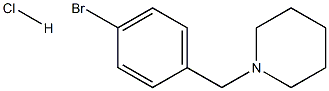 1-(4-bromobenzyl)piperidine hydrochloride Struktur