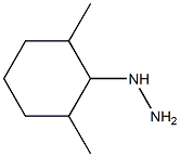 (2,6-dimethylcyclohexyl)hydrazine Struktur