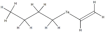 1-ethenyltellanylbutane Struktur