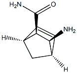 Bicyclo[2.2.1]hept-5-ene-2-carboxamide, 3-amino-, (1R,2S,3R,4S)-rel- (9CI) Struktur