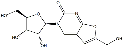 3-b-D-Ribofuranosyl-6-hydroxyMethyl-furano[2,3-d]-pyriMidin-2-one|6-(羥基甲基)-3-BETA-D-呋喃核糖基呋喃并[2,3-D]嘧啶-2(3H)-酮