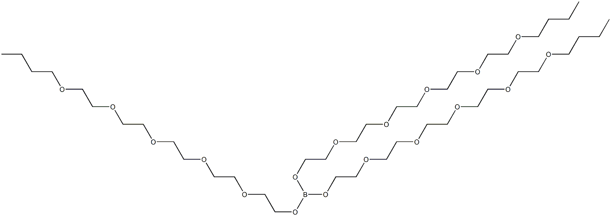 POLY(OXY-1,2-ETHANEDIYL),ALPHA-BUTYL-OMEGA-HYDROXY,ESTERWITHBORICACID Struktur