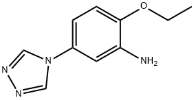 2-ethoxy-5-(4H-1,2,4-triazol-4-yl)aniline(SALTDATA: FREE) Struktur