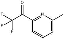 2,2,2-trifluoro-1-(6-Methylpyridin-2-yl)ethanone Struktur