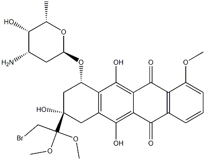 Doxorubicin IMpurity B Structure