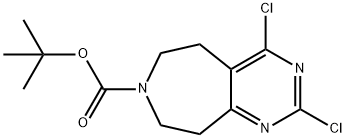 Tert-butyl 2,4-dichloro-8,9-dihydro-5H-pyrimido[4,5-d]azepine-7(6H)-carboxylate price.