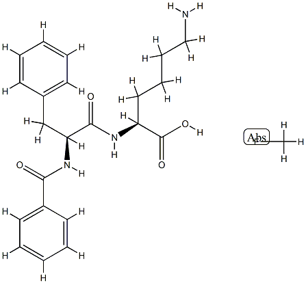 benzoylphenylalanyllysine fluoromethane Struktur