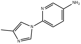 6-(4-methyl-1H-imidazol-1-yl)pyridin-3-amine Struktur