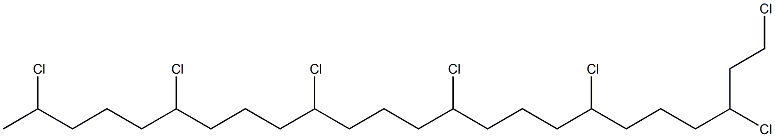 POLYCHLOROALKANE(C20-32) Struktur