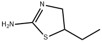 2-Thiazolamine,5-ethyl-4,5-dihydro-(9CI) Struktur