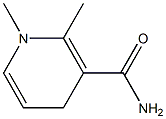 3-Pyridinecarboxamide,1,4-dihydro-1,2-dimethyl-(9CI) Struktur