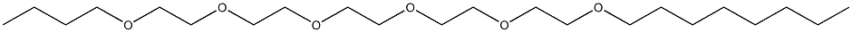 Poly(oxy-1,2-ethanediyl), .alpha.-butyl-.omega.-(octyloxy)- Struktur