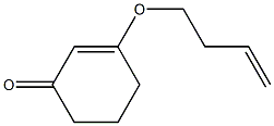 2-Cyclohexen-1-one,3-(3-butenyloxy)-(9CI) Struktur