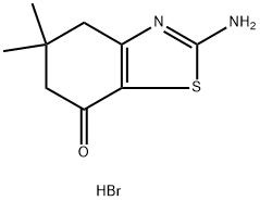 2-AMino-5,5-diMethyl-5,6-dihydro-4H-benzothiazol-7-one bydrobroMide Struktur