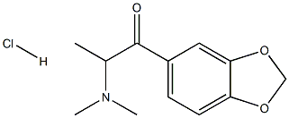 bk-MDDMA (hydrochloride) Struktur